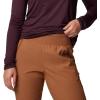 Columbia Womens Leslie Falls Pull-on Pant(Camel Brown)