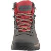 Columbia Women’s Newton Ridge Plus Hiking Boot(Charcoal/Scorched Coral)