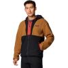 Columbia mens Backbowl II Remastered Full Zip Hoodie(Camel Brown/Black)