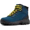 Columbia mens Newton Ridge Plus Wp(Petrol Blue/Black)