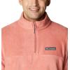 Columbia mens Steens Mountain™ Half Zip(Dark Coral)