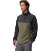 Columbia mens Steens Mountain™ Half Zip(Shark  Stone Green)