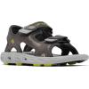 Columbia unisex-child Techsun Vent SandalSport Sandal(Dark Grey/Warning Yellow)