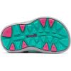 Columbia unisex-child Techsun Vent SandalSport Sandal(Graphite/Haute Pink)