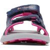 Columbia unisex-child Techsun Vent SandalSport Sandal(Nocturnal/Peach)