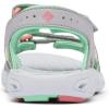Columbia unisex-child Techsun Vent SandalSport Sandal(Steam/Coral Bloom)