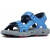 Columbia unisex-child Techsun Vent SandalSport Sandal(Stormy Blue  Mountain Red)