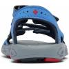 Columbia unisex-child Techsun Vent SandalSport Sandal(Stormy Blue  Mountain Red)