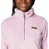 Columbia womens Fire Side Sherpa 1/4 Zip(Aura)