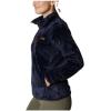 Columbia womens Fire Side Sherpa 1/4 Zip(Blue)