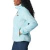 Columbia womens Fire Side Sherpa 1/4 Zip(Green)