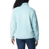 Columbia womens Fire Side Sherpa 1/4 Zip(Green)