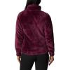 Columbia womens Fire Side Sherpa 1/4 Zip(Marionberry)