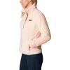 Columbia womens Fire Side Sherpa 1/4 Zip(Peach Blossom)
