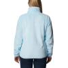 Columbia womens Fire Side Sherpa 1/4 Zip(Spring Blue)