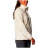 Columbia womens Fire Side Sherpa 1/4 Zip(White)