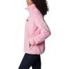 Columbia womens Fire Side Sherpa 1/4 Zip(Wild Rose)