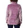Columbia womens Fire Side Sherpa 1/4 Zip(Winter Mauve)