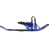 Crescent Moon All Terrian Unisex Snowshoe – Sawtooth 27: Unisex All Terrain Snowshoe with Award Winning Single Loop Pull Binding, Stainless Steel Crampons and Heel Lifts(Lollypop Blue)