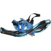 Crescent Moon All Terrian Unisex Snowshoe – Sawtooth 27: Unisex All Terrain Snowshoe with Award Winning Single Loop Pull Binding, Stainless Steel Crampons and Heel Lifts(Teal)
