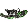 Crescent Moon All Terrian Unisex Snowshoe – Sawtooth 27: Unisex All Terrain Snowshoe with Award Winning Single Loop Pull Binding, Stainless Steel Crampons and Heel Lifts(Green)
