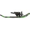 Crescent Moon All Terrian Unisex Snowshoe – Sawtooth 27: Unisex All Terrain Snowshoe with Award Winning Single Loop Pull Binding, Stainless Steel Crampons and Heel Lifts(Green)