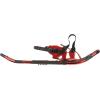 Crescent Moon All Terrian Unisex Snowshoe – Sawtooth 27: Unisex All Terrain Snowshoe with Award Winning Single Loop Pull Binding, Stainless Steel Crampons and Heel Lifts(Red)