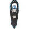 Crescent Moon All Terrian Unisex Snowshoe – Sawtooth 27: Unisex All Terrain Snowshoe with Award Winning Single Loop Pull Binding, Stainless Steel Crampons and Heel Lifts(Teal)