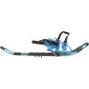 Crescent Moon All Terrian Unisex Snowshoe – Sawtooth 27: Unisex All Terrain Snowshoe with Award Winning Single Loop Pull Binding, Stainless Steel Crampons and Heel Lifts(Teal)