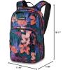Dakine Campus M 25L – Carbon, One Size(Black Tropidelic)