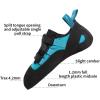 EVOLV Kira Rock Climbing Shoe for Intermediate Indoor & Outdoor Climbing(Teal)