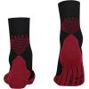 FALKE Women’s RU Compression Stabilizing Running Socks, 1 Pair(Black (Black 3008))