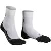 FALKE Women’s RU Compression Stabilizing Running Socks, 1 Pair(White (White 2003))