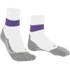 FALKE Women’s RU Compression Stabilizing Running Socks, 1 Pair(White (White 2008))
