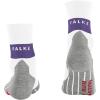 FALKE Women’s RU Compression Stabilizing Running Socks, 1 Pair(White (White 2008))