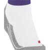 FALKE Women’s RU Compression Stabilizing Running Socks, 1 Pair(White (White 2008))