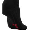 FALKE Women’s RU Trail Running Socks, Stabilizing Athletic, 1 Pair(Black Black 3003)