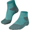 FALKE Women’s RU Trail Running Socks, Stabilizing Athletic, 1 Pair(Blue (Turquoise 6960))