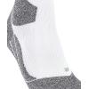 FALKE Women’s RU Trail Running Socks, Stabilizing Athletic, 1 Pair(White (White-mix 2020))