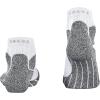 FALKE Women’s RU Trail Running Socks, Stabilizing Athletic, 1 Pair(White (White-mix 2020))
