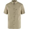 Fjallraven Ovik Travel Shirt Short-Sleeve – Men’s(Sand Stone)