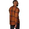Flylow Men’s Sinclair Insulated Flannel(Copper/Redwood)