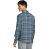 Flylow Men’s Sinclair Insulated Flannel(Ocean/Abyss Plaid)