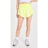 Free People Women’s Standard Carpe Diem Shorts, Sour Citrus