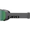 Giro Axis Ski Goggles – Snowboard Goggles for Men – Quick Change with 2 VIVID Lenses – Anti-Fog Vent Tech – OTG(Grey Wordmark – Vivid Emerald)