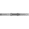 Giro Contour Goggles 2022(Grey Wordmark – Vivid Onyx)