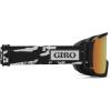 Giro Revolt Snow Goggles(Black & White Stained With Vivid Ember Lens)
