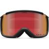 Giro Revolt Snow Goggles(Black & White Stained With Vivid Ember Lens)