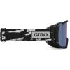 Giro Revolt Snow Goggles(Black & White Stained With Vivid Royal Lens)