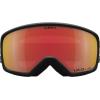 Giro Ringo Ski Goggles – Snowboard Goggles for Men, Women & Youth – VIVID Lens – Anti-Fog – OTG (Over Glasses)(Black Techline/Vivid Ember)
